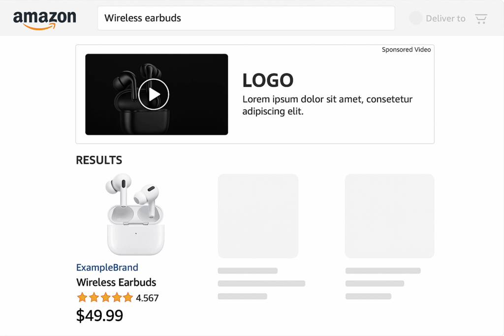 exemple amazon sponsored video