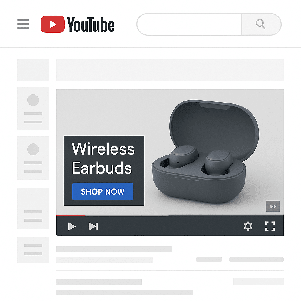 exemple campagne youtube ads